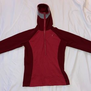The North Face Burgundy/maroon light layer